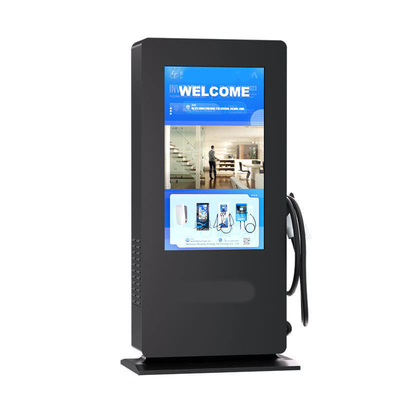 CCS Chademo 30Kw-240Kw Dc Ccs2 /Ccs1Ev Piastra di ricarica con display pubblicitario multimediale