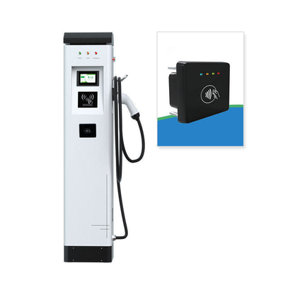 Tipo 1/Tipo 2 Interfaccia Standard 22Kw EV caricabatterie con piano in piedi e pagamento POS