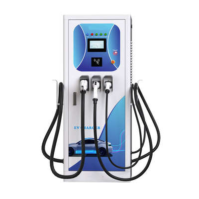 Fabbricazione di una stazione di ricarica integrata per carica elettronica EV da 150A/200A 60Kw Dc con CCS1 CCS2