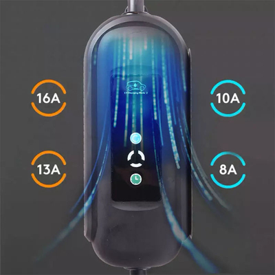 Caricabatterie per auto elettriche da 380V-400V AC da 11kW con uscita regolabile da 16A e schermo LCD