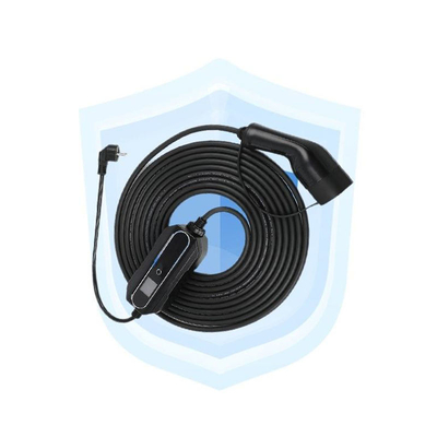 GBT Opzionale 32A singola fase 7W 10-32Amps Corrente regolabile Tipo 2 Caricabatterie EV portatile con Ce