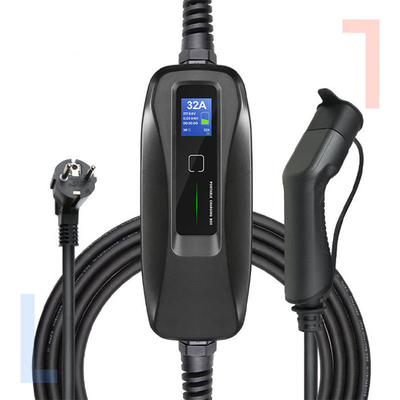 32A Corrente nominale 250V Voltaggio di funzionamento Tipo1/Tipo2 Carica EV Caricabatterie per veicoli elettrici