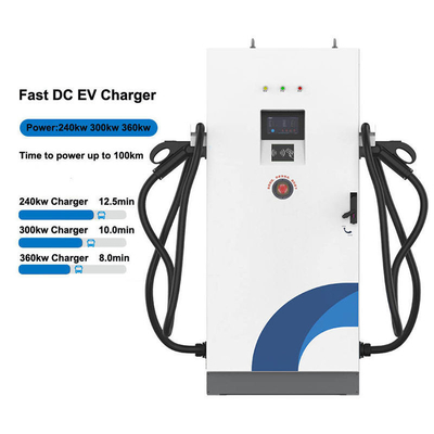 150-1000VDC Voltaggio di ingresso 360Kw Ce Caricatori veloci per auto elettrica certificati per Tesla Byd Bmw